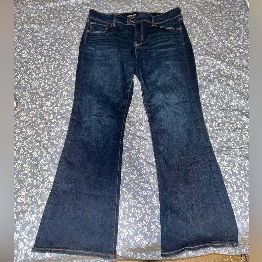 American Eagle Bootcut Mid Rise Jean Size 16